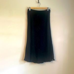 Beaded Silk Skirt